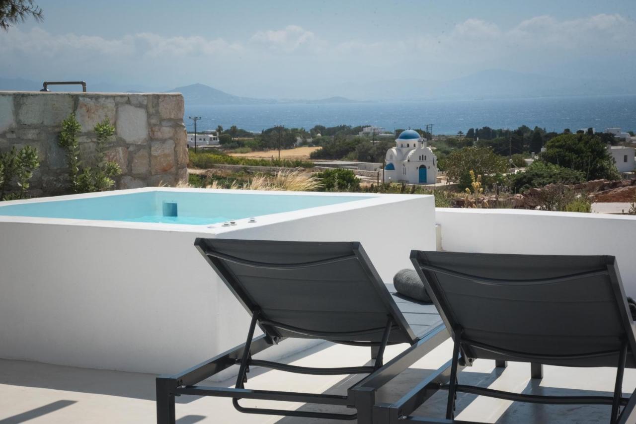 White New 1Bd House With Private Jacuzzi In Isterni Isterni (Paros) Exterior photo